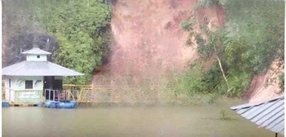  കനത്ത മഴയിൽ കൂത്തുപറമ്പ് മെരുവമ്പായി പുഴ കരകവിഞ്ഞു; വട്ടിപ്രത്ത് കരിങ്കൽ ക്വാറിയിൽ മണ്ണിടിഞ്ഞു