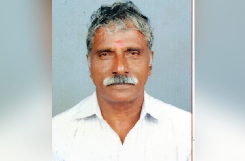  ഇരിണാവ് യോഗശാലക്ക് അടുത്ത് വെച്ച്  ലോട്ടറി വിൽപനക്കാരൻ ട്രയിൻ തട്ടി മരിച്ചു