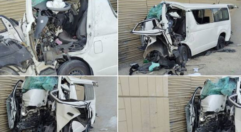  കുവൈത്തിലുണ്ടായ വാഹനാപകടത്തിൽ 6 ഇന്ത്യൻ തൊഴിലാളികൾ മരിച്ചു