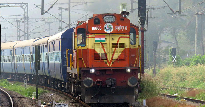  കനത്തമഴയെ തുടര്‍ന്ന് സംസ്ഥാനത്ത് നാല് ട്രെയിനുകള്‍ റദ്ദാക്കി