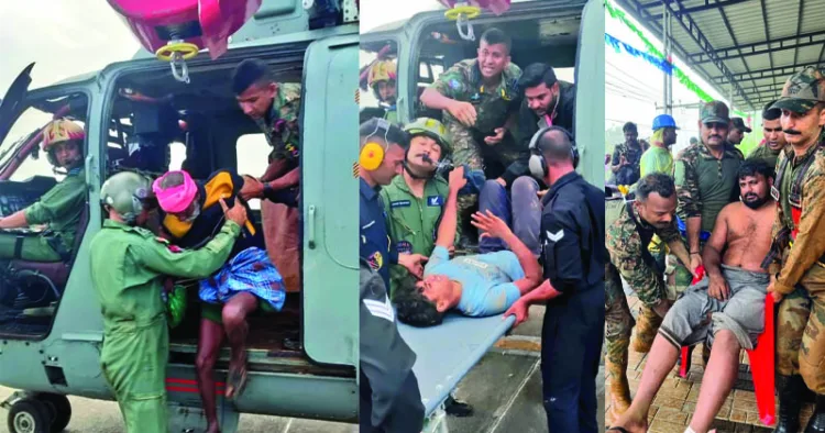  ഉരുള്‍പൊട്ടലില്‍ രണ്ടാം ദിനം രക്ഷാദൗത്യം തുടരുന്നു; മരണം 150 ആയി ഉയര്‍ന്നു, 91 പേരെ കണ്ടെത്തിയിട്ടില്ല