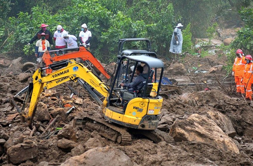  ഉരുള്‍പൊട്ടല്‍ ദുരന്തമുണ്ടായ പ്രദേശത്ത് ഇന്ന് നടത്തിയ ജനകീയ തെരച്ചിലിലും ശരീരഭാഗങ്ങള്‍ കിട്ടി