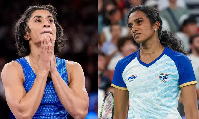  വിനേഷ് സ്വര്‍ണമെഡല്‍ നേടുമെന്ന് പ്രതീക്ഷിച്ചു; നീയാണ് ഞങ്ങളുടെ ചാമ്പ്യന്‍, പിന്തുണയുമായി പി.വി സിന്ധു