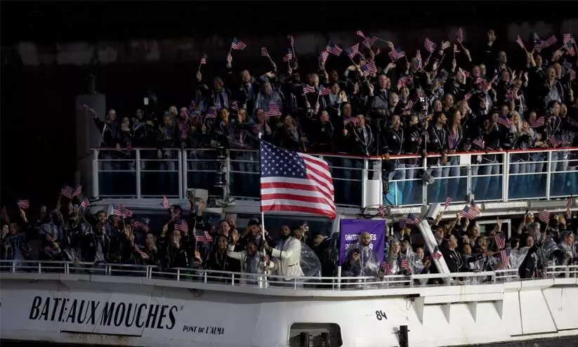  പാരീസ് ഒളിംപിക്‌സില്‍ അമേരിക്ക ഓവറോള്‍ ചാമ്പ്യന്മാര്‍; ചൈനയും അമേരിക്കയും 40 സ്വര്‍ണം വീതം നേടി