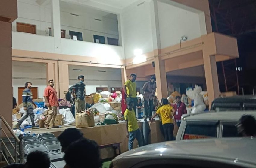  വയനാടിന് സഹായഹസ്തവുമായി തലശ്ശേരി വൺ കേരള ആർട്ടിലറി ബാറ്ററി എൻ.സി.സി