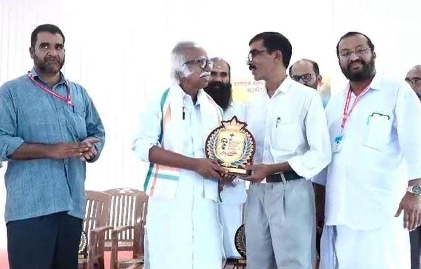  ജൂനിയർ റെഡ്ക്രോസ് സൊസൈറ്റി കണ്ണൂർ സംഘടിപ്പിച്ച അധ്യാപക ശിൽപ്പശാലയും ആദരവും നടന്നു