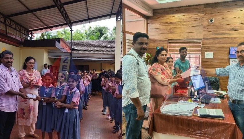  വയനാട് ദുരിത ബാധതർക്കായി മുള്ളൂൽ എൽ പി സ്കൂളിലെ കുട്ടികൾ