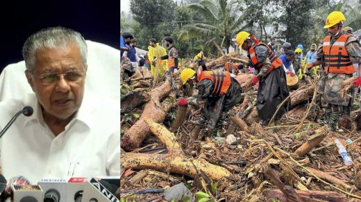  വയനാട് ഉരുള്‍പൊട്ടല്‍ ദുരന്തത്തില്‍ ജീവനോടെ ഇനി ആരുമില്ലെന്ന് സൈന്യം അറിയിച്ചെന്ന് മുഖ്യമന്ത്രി