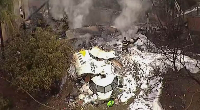  ബ്രസീലിലെ സാവോപോളോയില്‍ വിമാനം തകര്‍ന്ന് വീണ് 62 യാത്രക്കാര്‍ കൊല്ലപ്പെട്ടു