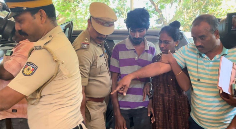  ആലപ്പുഴ കലവൂർ സുഭദ്ര കൊലക്കേസിൽ കർണാടകയിൽ നിന്ന് പിടിയിലായ പ്രതികളെ ആലപ്പുഴയിലെത്തിച്ചു