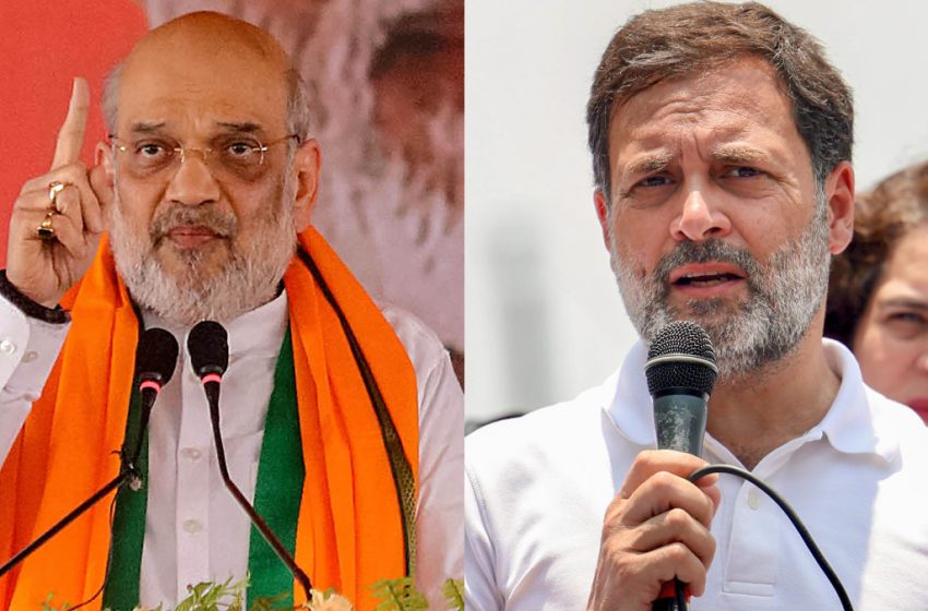  കോൺഗ്രസ് നേതാവ് രാഹുൽ ഗാന്ധിക്കെതിരെ വിമർശനവുമായി കേന്ദ്ര ആഭ്യന്തര മന്ത്രി അമിത് ഷാ