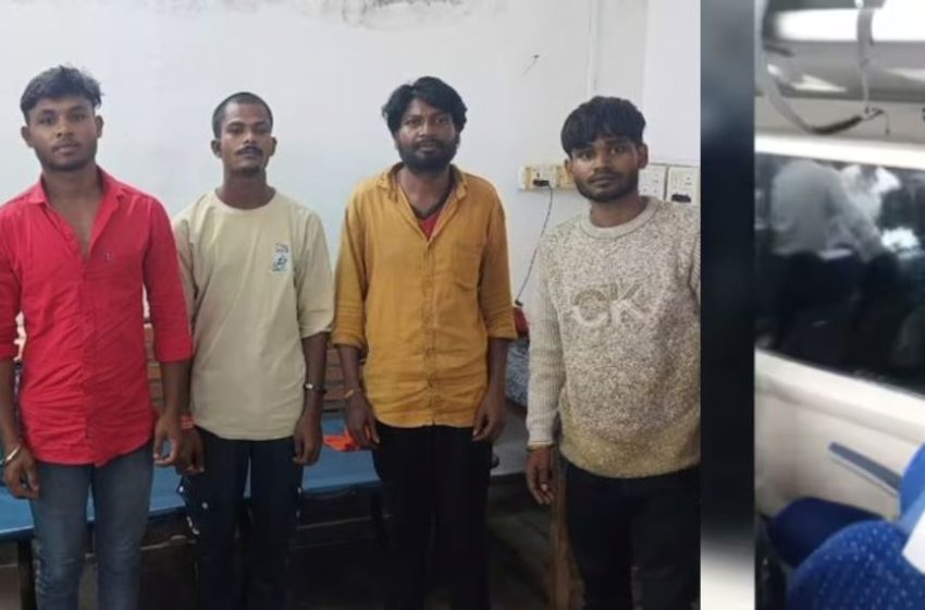  ഫ്ലാ​ഗ് ഓഫിന് മുന്‍പ് ട്രയല്‍ റണ്‍ നടത്തുകയായിരുന്ന വന്ദേഭാരത് ട്രെയിന് നേരെ കല്ലെറിഞ്ഞ അഞ്ച് പേര് അറസ്റ്റില്‍