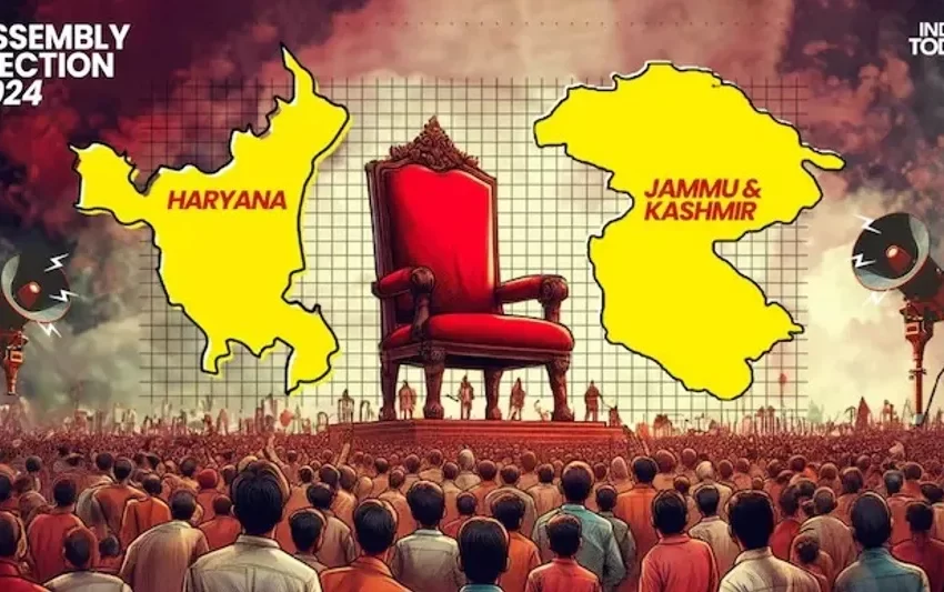  ഹരിയാനയിലെയും ജമ്മു കശ്മീരിലെയും നിയമസഭാ തിരഞ്ഞെടുപ്പുകളുടെ ഫലം ഇന്ന്