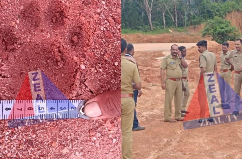  പുളിമ്പറമ്പ്, കണികുന്ന് പ്രദേശത്ത് കണ്ടെത്തിയ കാൽപ്പാടുകൾ പുലിയുടേതെന്ന് സ്ഥിതീകരിച്ച് വനം വകുപ്പ്