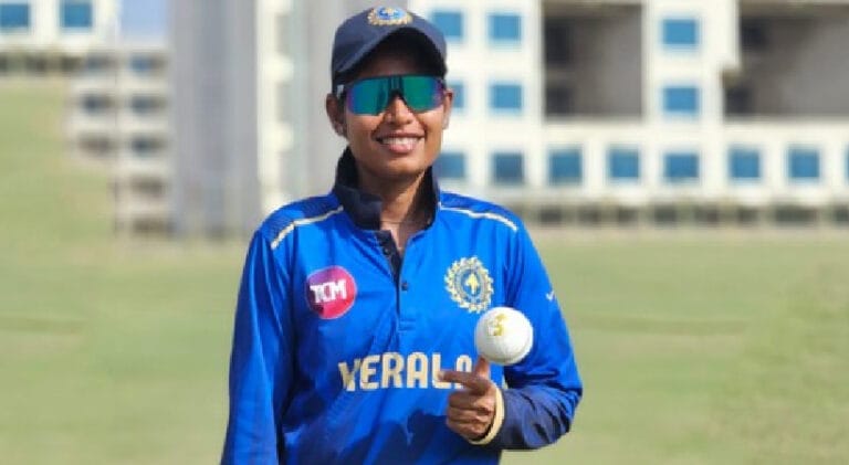  ദേശീയ സീനിയർ വുമൻസ് ട്വൻ്റി 20 ട്രോഫിയിൽ സിക്കിമിനെതിരെ കേരളത്തിന് ഉജ്ജ്വല വിജയം