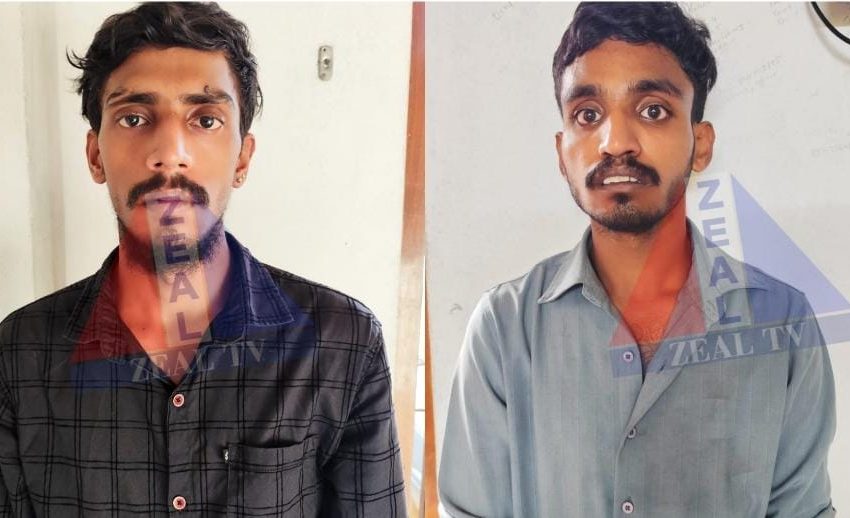  എം.ഡി.എം.എയും കഞ്ചാവുമായി രണ്ടു യുവാക്കള്‍ തളിപ്പറമ്പ് എക്‌സൈസ് പിടിയില്‍