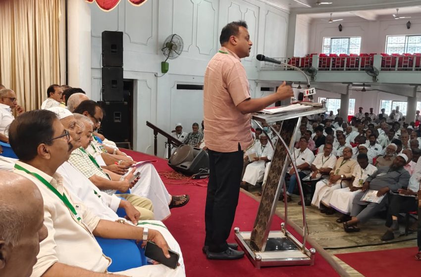  മുസ്‌ലിം ജില്ലാ കമ്മിറ്റി സംഘടിപ്പിച്ച വഖഫ് ഭേദഗതി നിയമം 2024 ശില്‍പശാല അഡ്വ. ഹാരീസ് ബീരാൻ എം.പി ഉദ്ഘാടനം ചെയ്തു