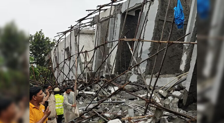  ബെംഗളൂരുവിൽ കനത്ത മഴ; നിര്‍മാണത്തിലിരിക്കുന്ന കെട്ടിടം തകര്‍ന്ന് അഞ്ചുപേര്‍ മരിച്ചു