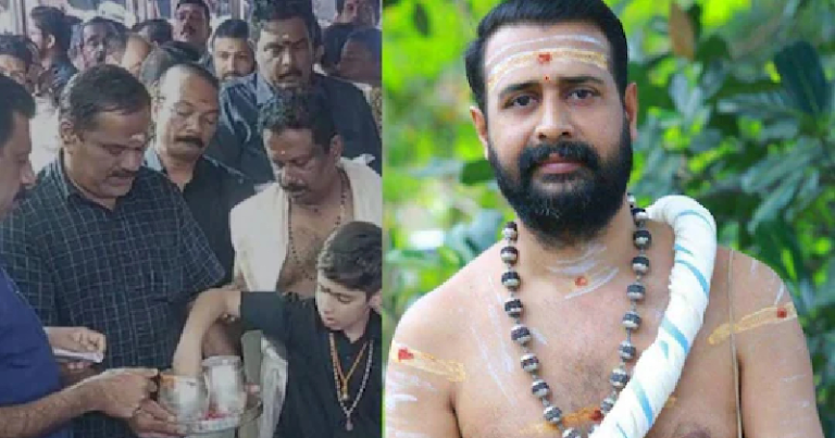  എസ് അരുൺ കുമാർ നമ്പൂതിരി ശബരിമല മേൽശാന്തി; മാളികപ്പുറം മേൽശാന്തി ടി വാസുദേവൻ നമ്പൂതിരി