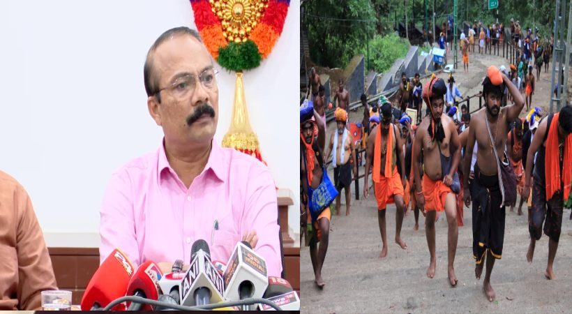  ശബരിമലയിൽ വെർച്വൽ ക്യൂ മാത്രം മതിയെന്ന് തിരുവിതാംകൂർ ദേവസ്വം ബോർഡ് തീരുമാനം