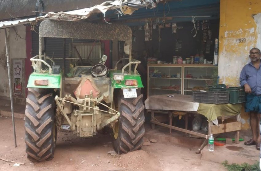  നിർത്തിയിട്ട ട്രാക്ടർ തെന്നി നീങ്ങി ദേഹത്ത് കയറി മരിച്ചു; മൊട്ടമ്മലിലെ പി.പി രവീന്ദ്രൻ ആണ് മരിച്ചത്