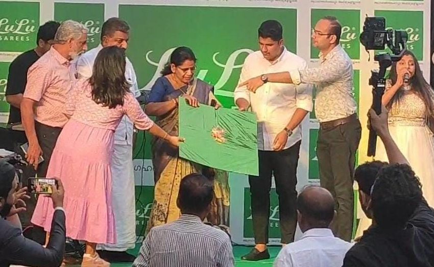  മലബാറിൻ്റെ വസ്ത്രവിസ്മയമായ കണ്ണൂർ ലുലു സാരീസിൽ കല്യാണ മേളം വെഡിംഗ് ഫെസ്റ്റിന് തുടക്കമായി