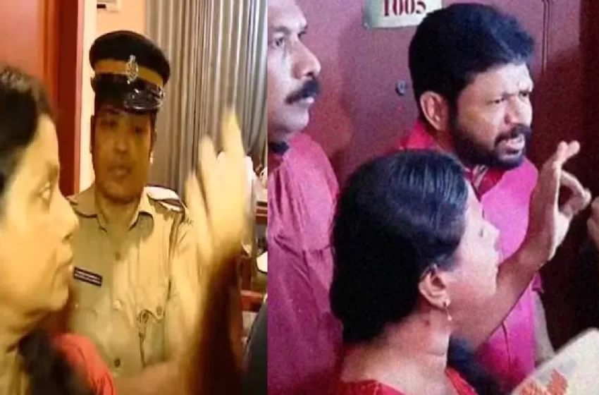  പാലക്കാട് ഹോട്ടലിൽ ഇലക്ഷൻ സ്ക്വാഡിന്റെ റെയ്ഡ്; കോൺ​ഗ്രസ് നേതാക്കളുടെ മുറിയിൽ പരിശോധന