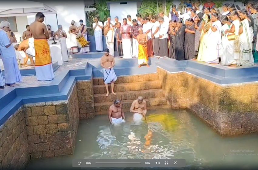  പുറവൂർ ശ്രീ ലക്ഷ്മി നരസിംഹസ്വാമീ ക്ഷേത്രം കൊടിയേറ്റ മഹോത്സവം സമാപിച്ചു