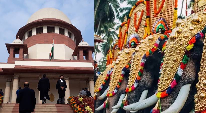  ആന എഴുന്നള്ളിപ്പുമായി ബന്ധപ്പെട്ട ഹൈക്കോടതി ഉത്തരവ് സ്റ്റേ ചെയ്ത് സുപ്രിംകോടതി