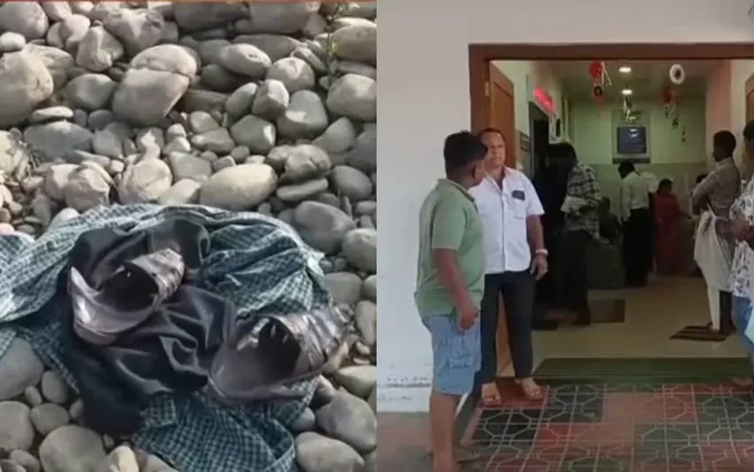  ഇരിട്ടി ചരല്‍പ്പുഴയില്‍ രണ്ട് പേര്‍ മുങ്ങിമരിച്ച സംഭവം; ബാക്കിയായത് രണ്ടുപേരുടെയും ചെരുപ്പും വസ്ത്രങ്ങളും