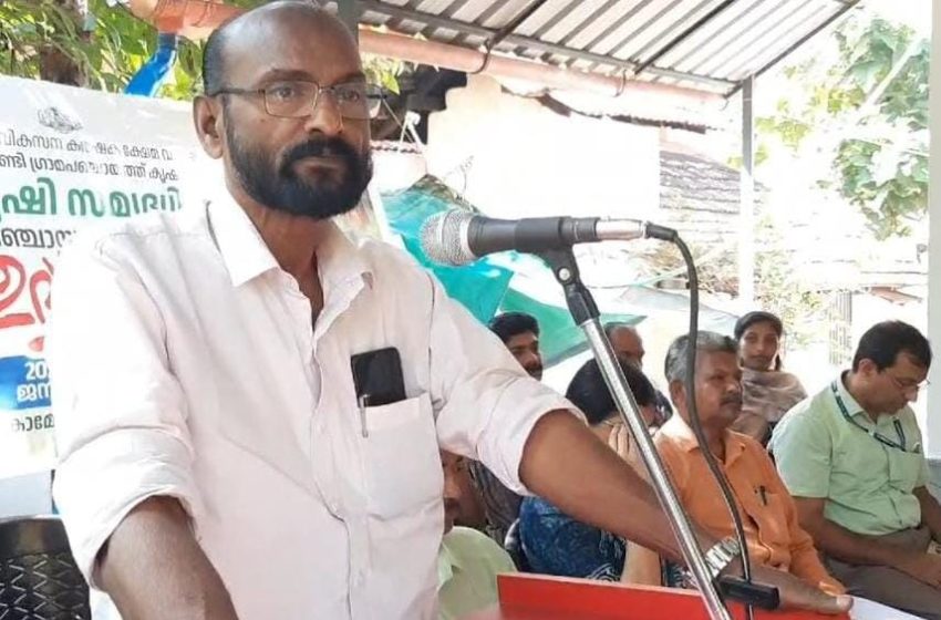  കൃഷിസമൃദ്ധി പദ്ധതിയുടെ പഞ്ചായത്ത് തല ഉദ്ഘാടനം അഞ്ചരക്കണ്ടി കാമേത്ത് വയലിന്ന് സമീപം നടന്നു