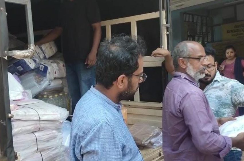  ദേശീയ പാതയിൽ വാഹനത്തിൽ കടത്തുകയായിരുന്ന നിരോധിത പ്ലാസ്റ്റിക് ഉൽപ്പന്നങ്ങൾ പിടിച്ചെടുത്തു