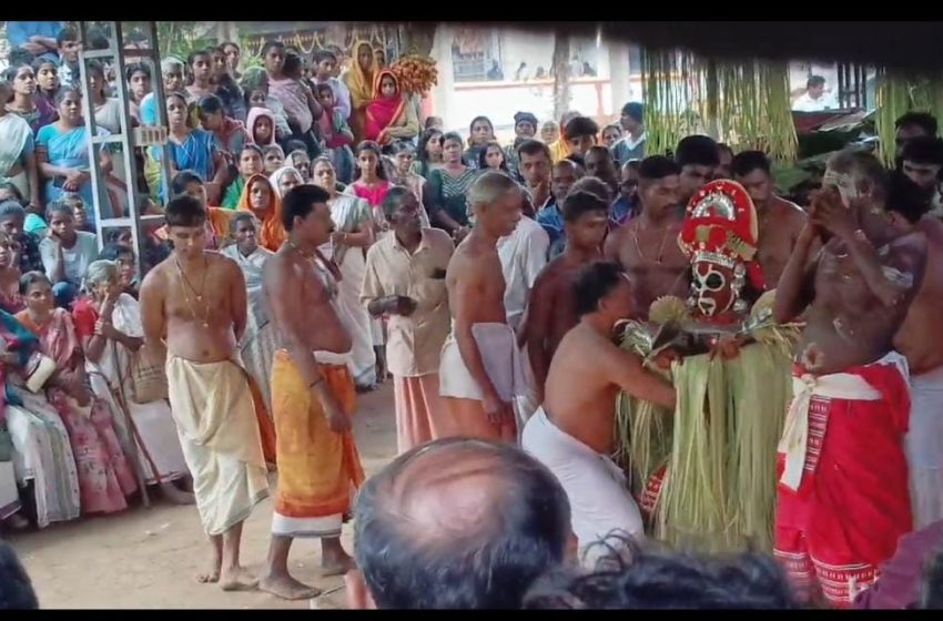  ശ്രീപായത്ത് കരിഞ്ചാമുണ്ഡി മൂലസ്ഥാനം ദേവീക്ഷേത്രത്തിലെ കളിയാട്ടമഹോത്സവം സമാപനമായി