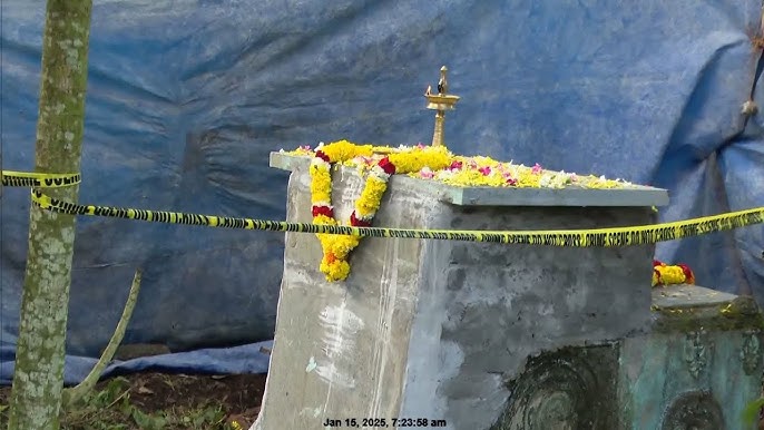  തിരുവനന്തപുരം നെയ്യാറ്റിൻകരയിലെ ഗോപന്‍ സ്വാമിയുടെ വിവാദ സമാധി കല്ലറ ഇന്ന് പൊളിച്ചു പരിശോധിക്കും