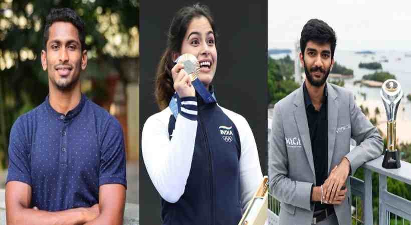 പരമോന്നത കായിക ബഹുമതിയായ മേജർ ധ്യാൻചന്ദ് ഖേൽ രത്ന പുരസ്കാരം നാലുപേർക്ക്; മലയാളി നീന്തൽ താരം സജൻ പ്രകാശിന് അര്‍ജുന അവാർഡ്