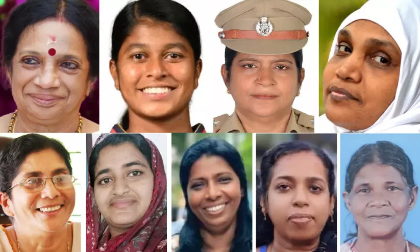  അ​ന്താ​രാ​ഷ്ട്ര വ​നി​ത ദി​നത്തോ​ട​നു​ബ​ന്ധി​ച്ച് കേ​ര​ള വ​നി​ത ക​മീ​ഷ​ൻ പ്ര​ഥ​മ സ്ത്രീ​ശ​ക്തി പു​ര​സ്കാ​ര​ങ്ങ​ൾ പ്ര​ഖ്യാ​പി​ച്ചു