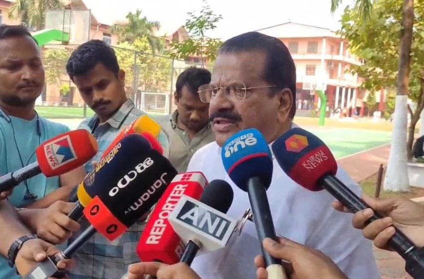  തരൂർ ചിന്തിക്കുന്ന മനുഷ്യനെന്ന് സി.പി.എം കേന്ദ്രകമ്മിറ്റി അംഗം ഇ പി ജയരാജൻ