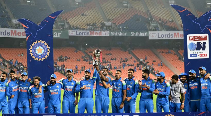  ഇംഗ്ലണ്ടും ഇന്ത്യയും തമ്മില്‍ നടന്ന അവസാന ഏകദിന മത്സരവും വിജയിച്ച് ഇന്ത്യ