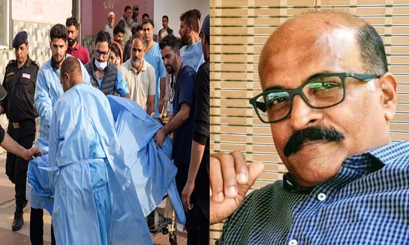  ജമ്മു കശ്മീരിലെ പഹൽഗാം ഭീകരാക്രമണത്തിൽ കൊല്ലപ്പെട്ട നാട്ടിൽനിന്ന് യാത്ര തിരിച്ചത് തിങ്കളാഴ്ച