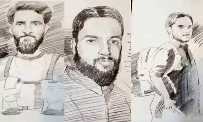  പഹൽഗാം ഭീകരാക്രമണത്തിൽ ഉൾപ്പെട്ട രണ്ട് ഭീകരരുടെ രേഖാചിത്രം കൂടി പുറത്തുവിട്ടു