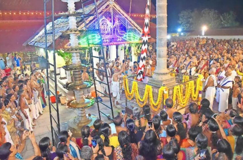  വിഷു മഹോത്സവത്തിന്‌ കൊടിയേറി; തിരുവങ്ങാട്‌ ശ്രീരാമസ്വാമിക്ഷേത്രത്തിൽ വിഷു മഹോത്സവം ആരംഭിച്ചു