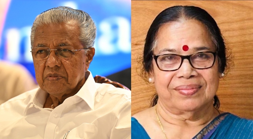  കേന്ദ്രകമ്മിറ്റി അംഗം പി കെ ശ്രീമതിയെ സിപിഐഎം സംസ്ഥാന സെക്രട്ടേറിയറ്റില്‍ പങ്കെടുക്കുന്നതില്‍ നിന്ന് വിലക്കി പിണറായി വിജയന്‍