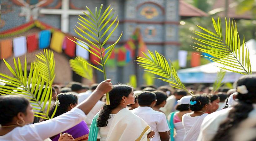 ക്രൈസ്തവ ലോകം ഇന്ന് ഭക്തിപൂർവം ഓശാനാ ഞായർ ആചരിക്കുന്നു