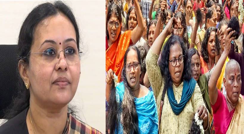  സെക്രട്ടേറിയറ്റിന് മുന്നിൽ സമരം ചെയ്യുന്ന ആശാ വർക്കേഴ്സുമായി ആരോഗ്യമന്ത്രി വീണ ജോർജ് ഇന്ന് ചർച്ച നടത്തും