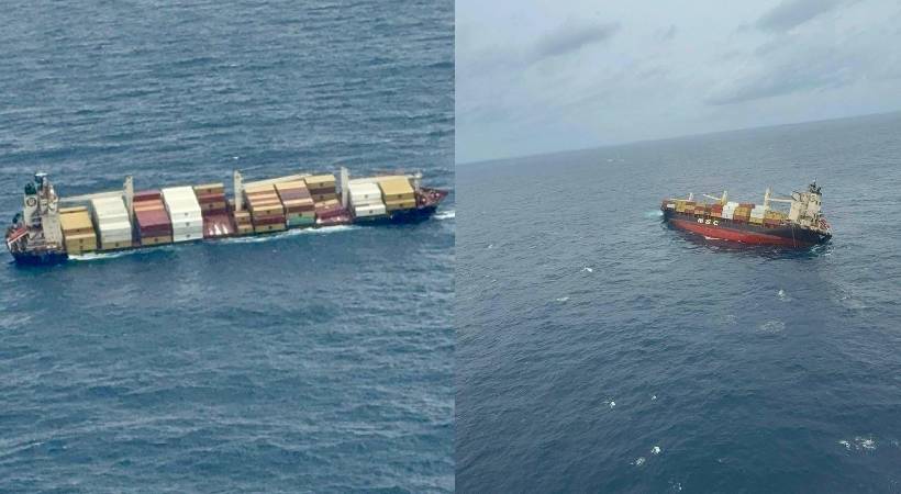  കൊച്ചി തീരത്തിനടുത്തെ കപ്പൽ അപകടം; കപ്പൽ ഉയർത്താനുള്ള ശ്രമം ഇന്നും തുടരും