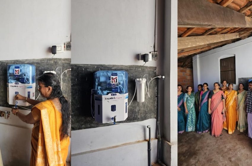  കണ്ണപുരം ഈസ്റ്റ് യു പി സ്കൂളിന് പുതിയ ഒരു വാട്ടർ ഫിൽറ്റർ സംഭാവന നൽകി മാറ്റാങ്കീൽ ടീം