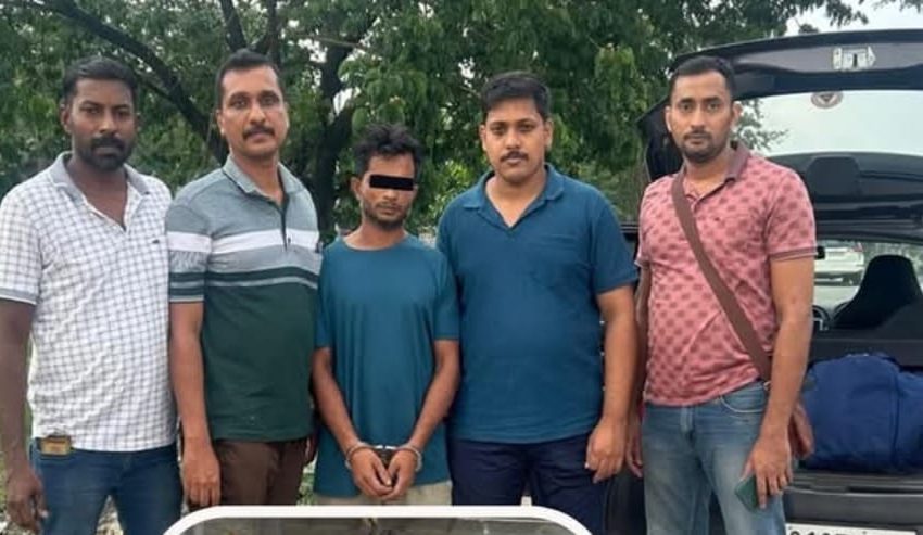  വീട്ടിൽ കയറി പരിക്കേൽപ്പിക്കുകയും സ്വർണാഭരണങ്ങൾ കവർച്ച നടത്തുകയും ചെയ്ത കേസിൽ പ്രതിയെ അസമിൽ വെച്ച് പിടികൂടി