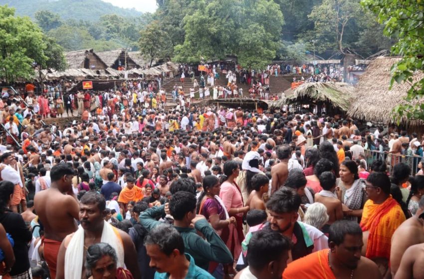  കൊട്ടിയൂർ വൈശാഖമഹോത്സവം; ഇന്ന്  ആലിംഗനപുഷ്പാഞ്ജലി