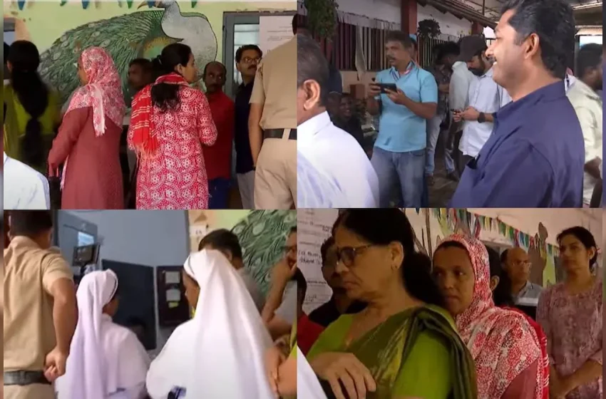  കനത്ത മഴയിലും മികച്ച വോട്ടിംഗ് രേഖപ്പെടുത്തി നിലമ്പൂർ; പോളിംഗ് 73.26 ശതമാനം വോട്ട്  രേഖപ്പെടുത്തി