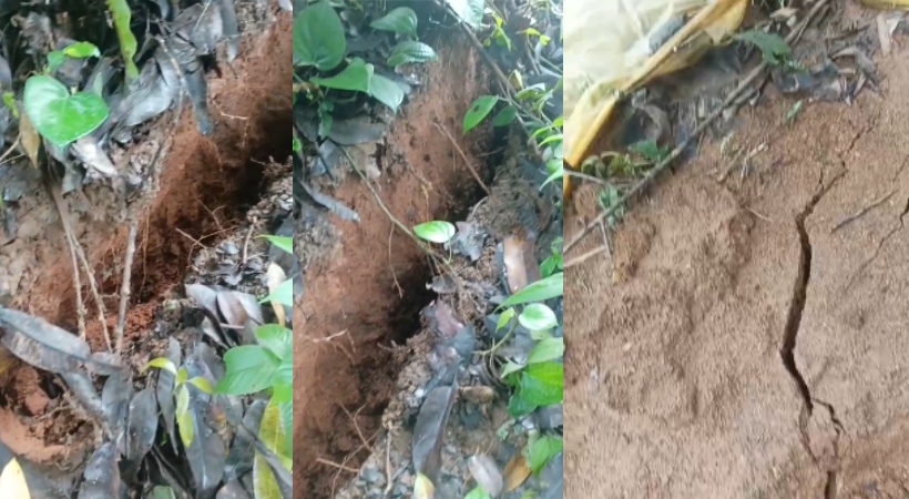  മലപ്പുറം കൊണ്ടോട്ടി മൊറയൂര്‍ അയ്യാടന്‍ മലയില്‍ വിള്ളല്‍; പ്രദേശത്തുനിന്ന് 42 കുടുംബങ്ങളെ മാറ്റി താമസിപ്പിച്ചു